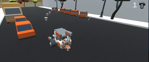 CoderZ Brickbot Parking ev3 simulator