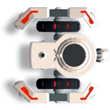 CoderZ virtual 3D moving robot for teaching coding to kids